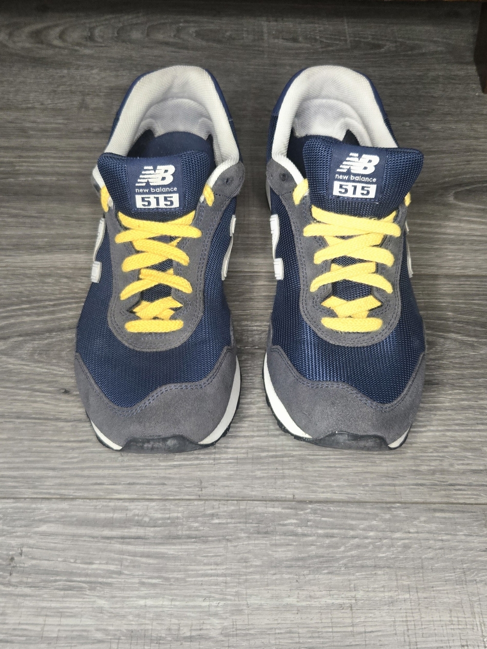 New Balance 515 V3 Men's Size 11 Navy Yellow Gray ML515NVY Sneakers